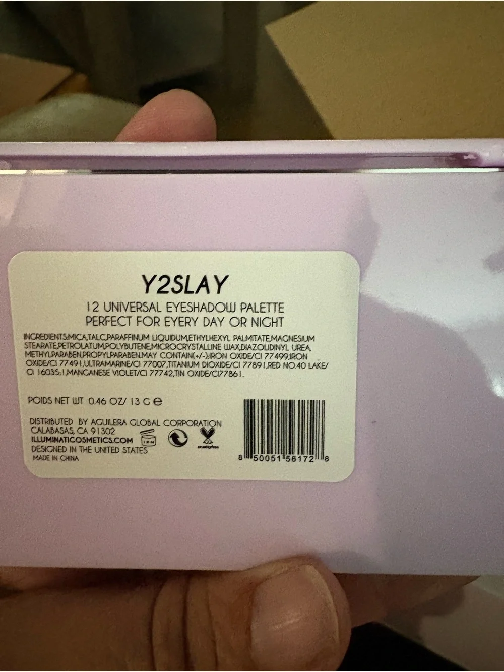 Illuminati Y2SLAY Pink Eyeshadow Palette - Soft Pink Shades